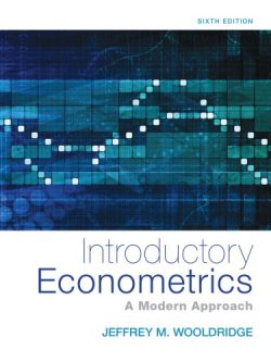 Introductory Econometrics: A Modern Approach (6th Edition)