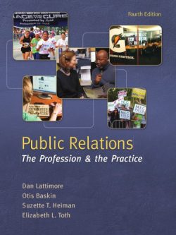 Public Relations: The Profession and the Practice (4th edition)